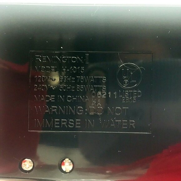 Remington H-1015 Ceramic Hot Rollers Curlers Red Compact Travel Case Tested Work - Picture 11 of 11